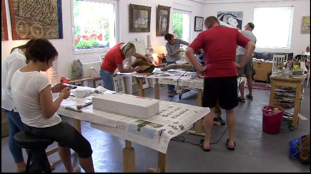 Bildhauer Workshop mit Michael Althausen